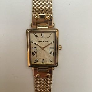 Gold Anne Klein Watch